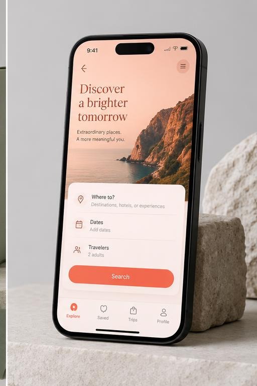 Roam — Travel, thoughtfully designed — sample concept